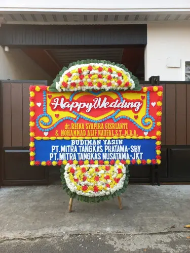 Papan Bunga Pernikahan the icon