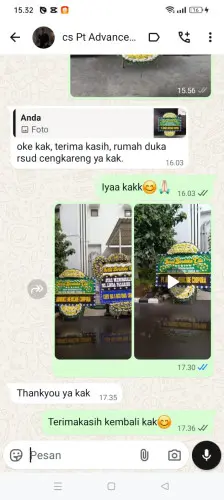 Testimonial Papan Bunga Pernikahan the icon