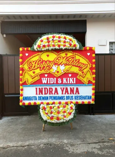 Papan Bunga Pernikahan the icon